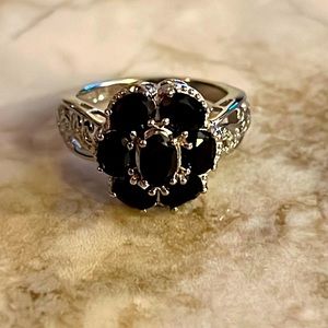 Black Spinel Ring